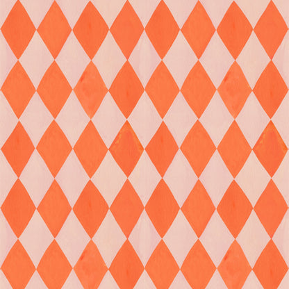 Harlequin Coral Wallpaper – Meet Me at the Wall x Aniek Bartels