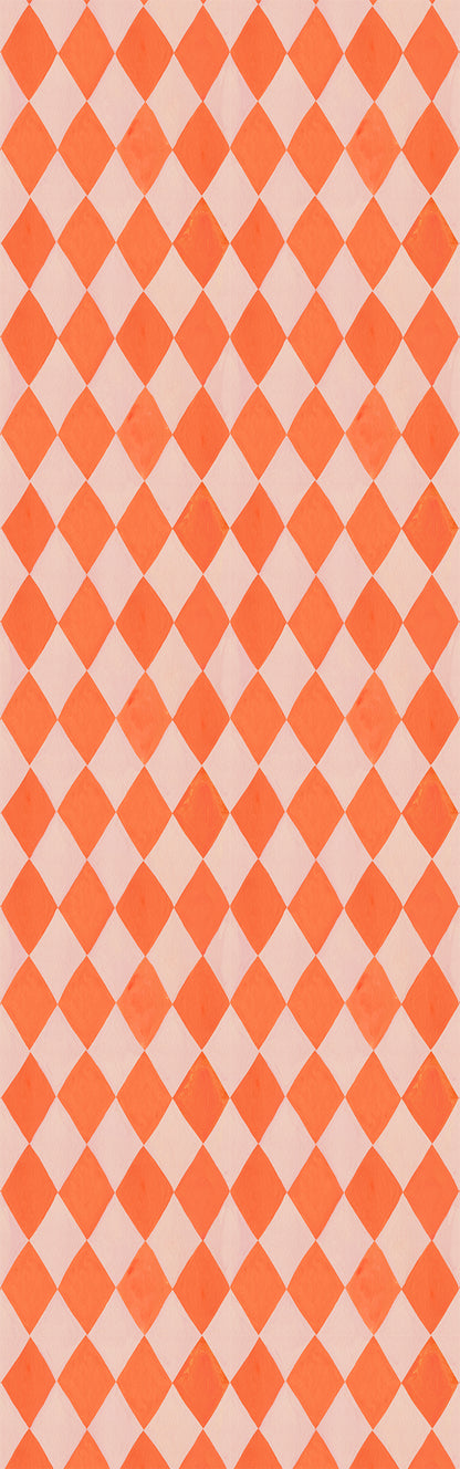 Harlequin Coral Wallpaper – Meet Me at the Wall x Aniek Bartels