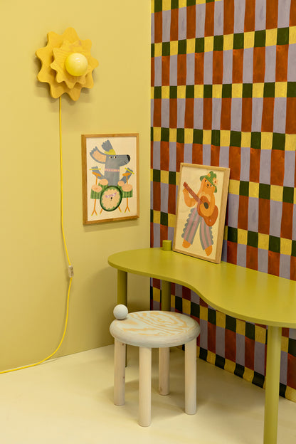 Playful Blocks Joyful Wallpaper – Meet Me at the Wall x Aniek Bartels