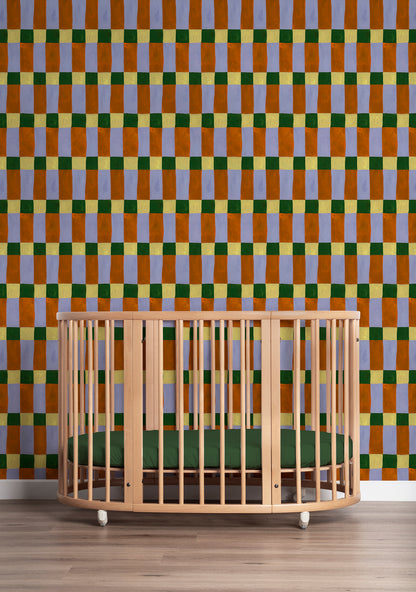 Playful Blocks Joyful Wallpaper – Meet Me at the Wall x Aniek Bartels