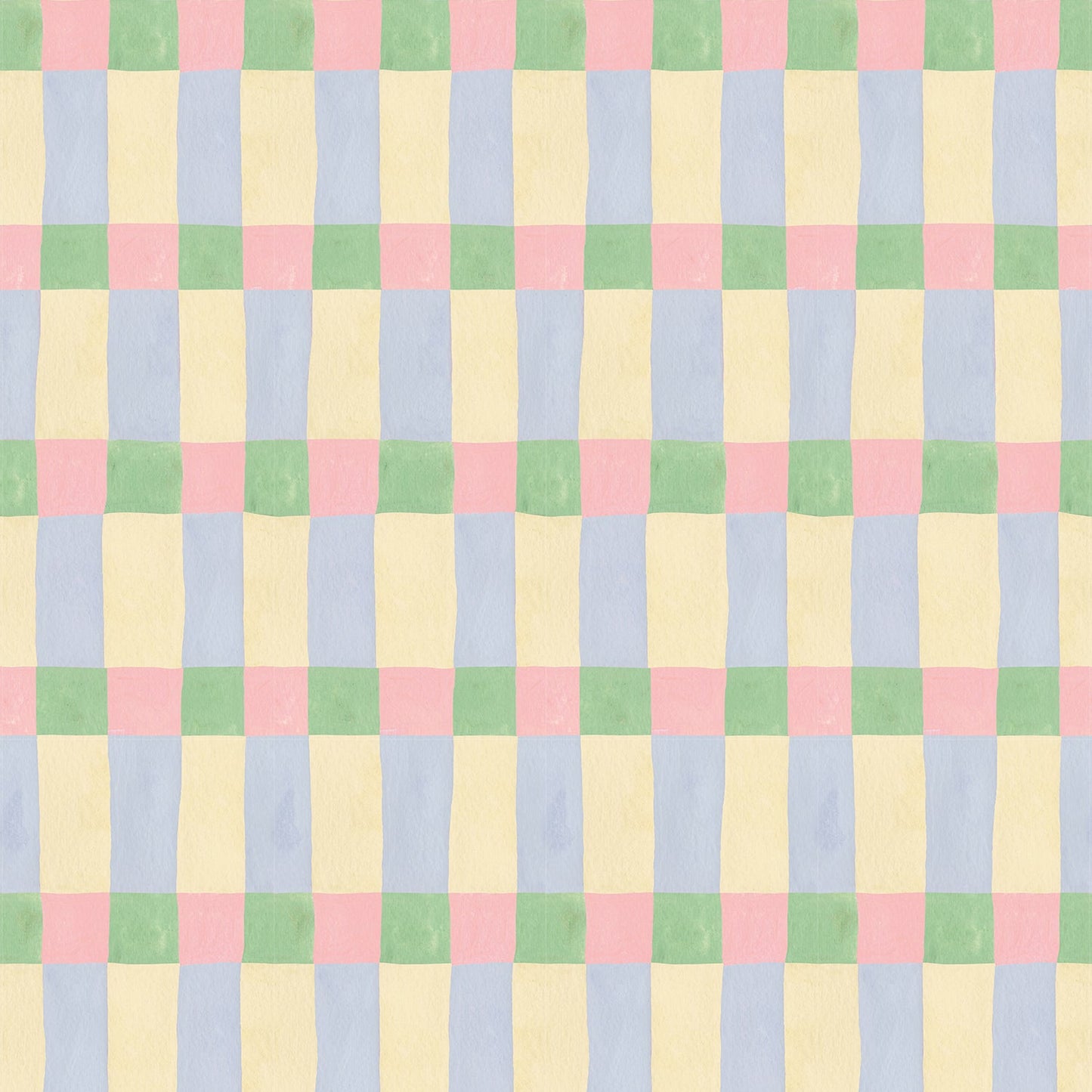 Playful Blocks Pastel Wallpaper – Meet Me at the Wall x Aniek Bartels